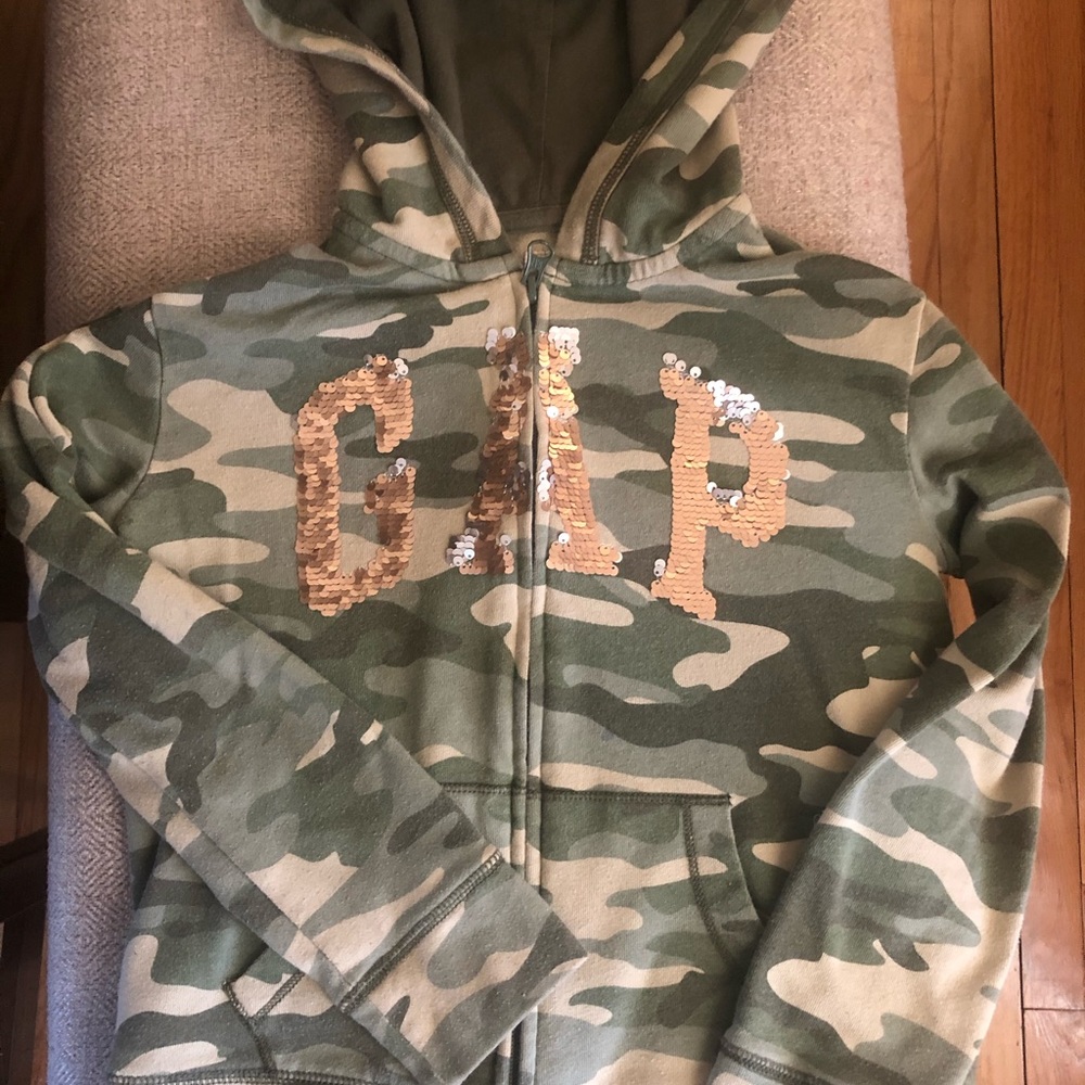 Gap Kids Camo Hoodie